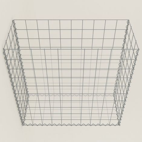Gabiondeco - Gabion a végétaliser avec toile non-tissée 100 cm x 100 cm x 40 cm (L x H x P). maille 10 cm x 10 cm. spirale - Made in Germany (1/5)