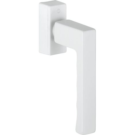 HOPPE Fenstergriff TOULON SecuForte , VK 32-42 mm, Aluminium weiß