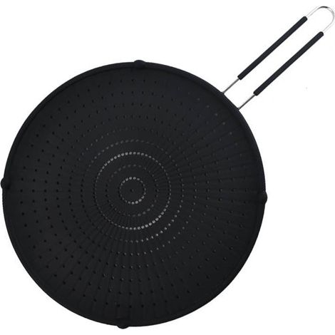 Ecran Anti-Eclaboussures En Silicone - Résistant À La Chaleur Jusqu'à 300 °C - Pour Poêles Et Casseroles - 1 Pièce (1/5)