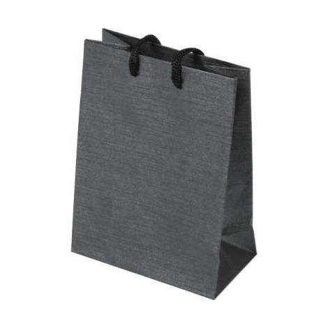 Sacchetto regalo decorativo in grafite 12 x 9 x 5 cm (1/2)