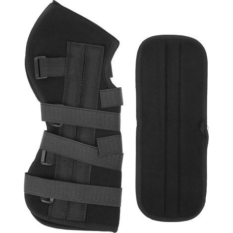1 Paire de Sangles de Poignet de Levage en Polyester Doux, Fixation Anti-Dérapante pour Entraînement en Force - Noir (1/5)