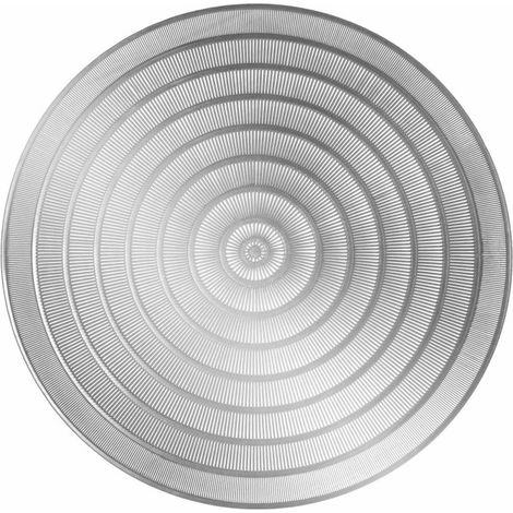 Set de Table Rond Ajouré "Oriental" 40cm Argent