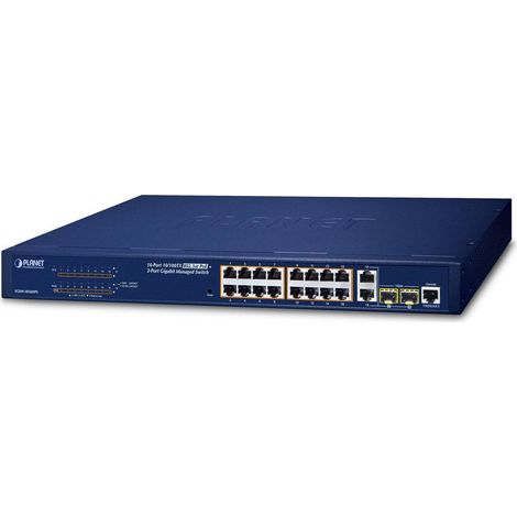 Switch géré Planet FGSW-1816HPS 16 ports 30 W PoE