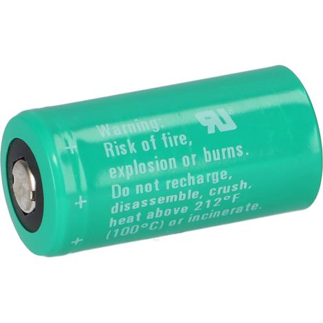 Varta Lithium 3V 1500mAhBatterie CR 2/3AH -20°C bis +65°C (1/5)