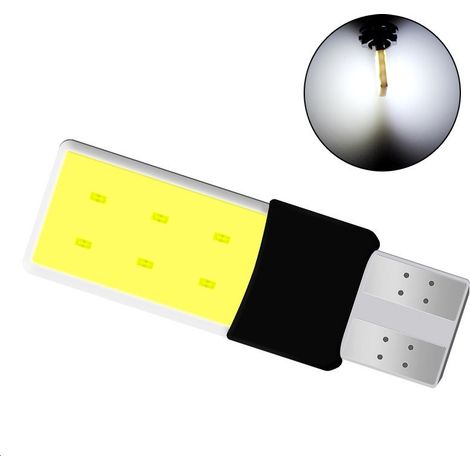 LED-Lampen für Standlicht, Silikon, COB, T10 W5W, 300 lm, 12 V, Weiß FLZ.KRU137
