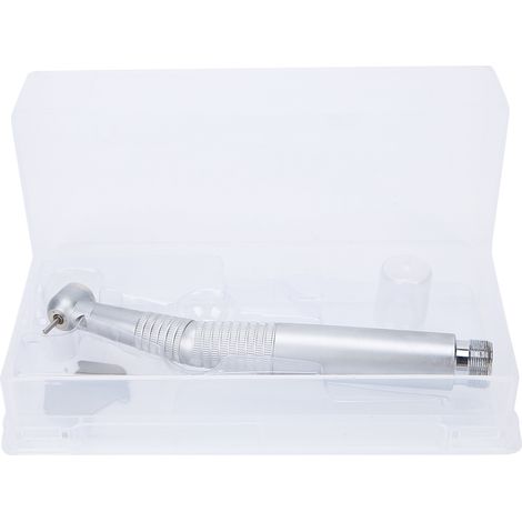 Pièce à main dentaire haute vitesse avec lumière, accessoire en acier inoxydable, 2 trous (1/5)