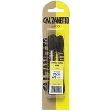 6BL LACCIO SCARPA TONDO NERO CM.70 - in blister da 2 paia
