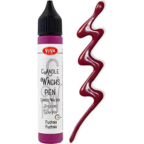 VIVA DECOR STYLO À CIRE POUR BOUGIE - 402 FUCHSIA 318040201