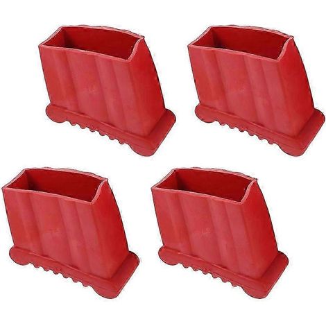 Ensemble de 4 pièces comprenant des patins antidérapants pliables pour pieds d'échelle, des patins en caoutchouc pour pieds d'escalier et des coussinets antidérapants pour pieds d'échelle (fdq) (1/5)