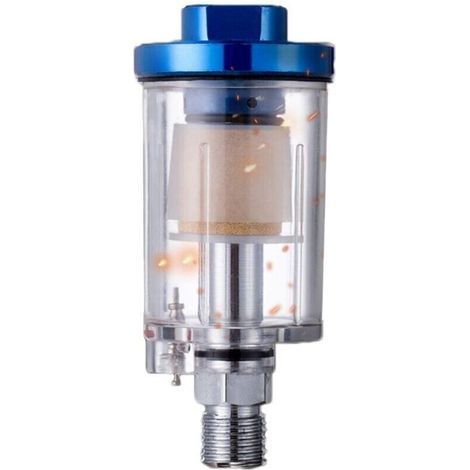 Öl-Wasser-Abscheider-Filter für Farbspritzgeräte und Airbrush-Maler - Crezuo (1/4)