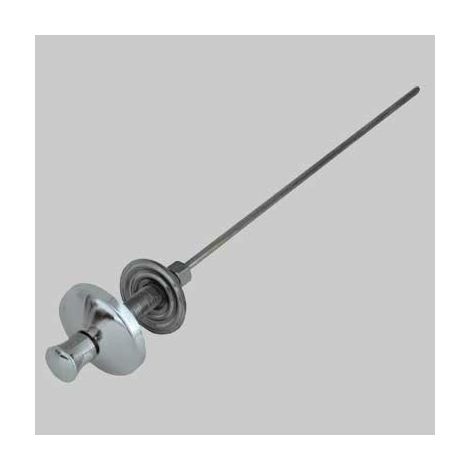 COMANDO COMPLETO PER SCARICO AUTOMATICO BIDET  Cromo     MADE IN ITALY