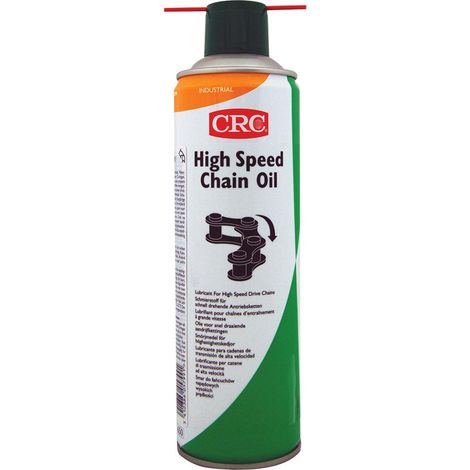 Kettenschmierstoff HIGH SPEED CHAIN OIL 500 ml blaugrün-transp. Spraydose CRC (1/4)