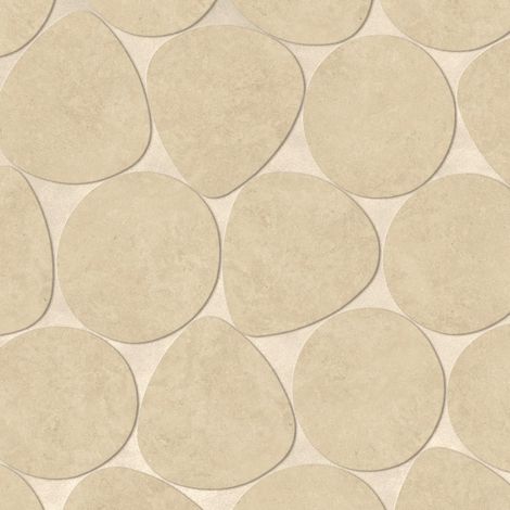Carrelage effet Pierre Calcaire Beige Sable Galets XL 59,5x59,5x0,9 cm Rocalta - Sol extérieur (vendu par carton de 1,022 m²) - RO'MA CARRELAGE (1/2)