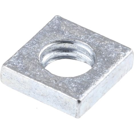 Écrous carrés, RS PRO, M4 7mm, Acier ( Prix pour Sachet de 100 )