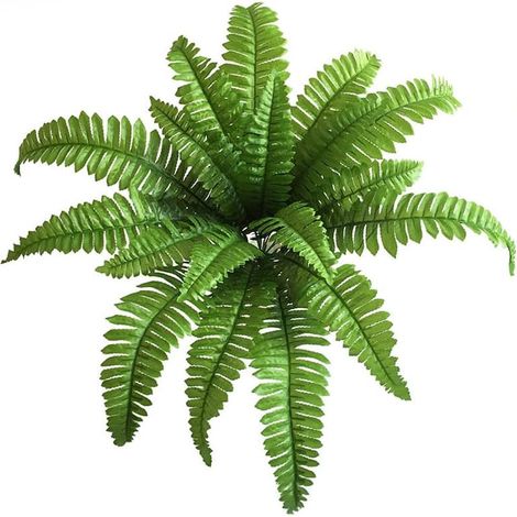 2 pièces 18 têtes Feuilles persanes artificielles, arbustes artificiels Feuilles Simulation buissons de Verdure, pour Maison Jardin Bureau véranda Mariage (1/5)
