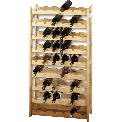 Cantinetta in legno di pino per 54 bottiglie (1/2)