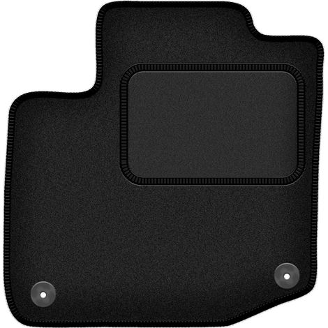 Tappetino in velluto per guidatore per: Honda Civic IX station wagon (39 cm) (2011-2016) nero (1/5)