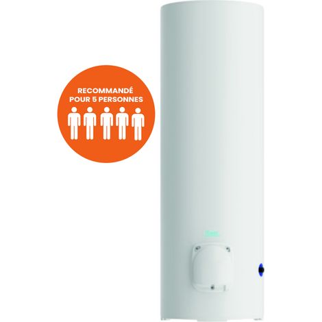 [JAMAIS UTILISE] Chauffe-Eau Électrique 300L OLYMPIC FRANCE Stéatite Stable Vertical Monophasé - 372122 (1/5)