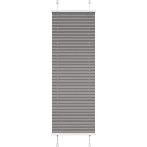 vidaXL Store plissé anthracite 40x100 cm largeur du tissu 39,4 cm (1/5)