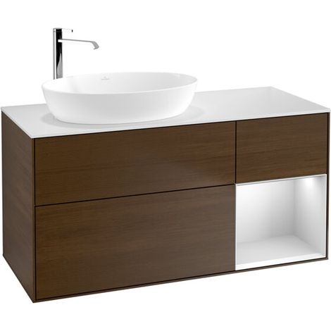 Villeroy & Boch F931MTGN Meuble sous-lavabo Finion F93 (1/2)