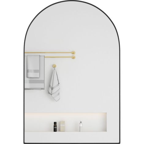CAIziArmoire à pharmacie intégrée, armoire murale à cadre métallique (1/5)