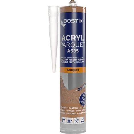 Mastic Spécial Joint et Finition Parquet - Hêtre Clair - 300 ml (1/5)