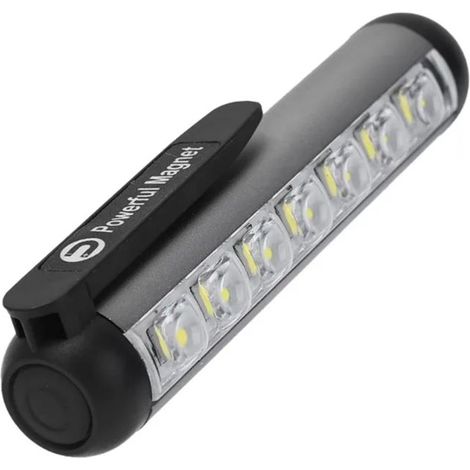 Stylo lampe magnétique rechargeable, mini lampe torche LED avec éclairage de travail COB, lampe torche de poche étanche pour une utilisation intérieure/extérieure (1/5)