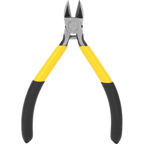 Pince coupante diagonale TUA05S, outil de coupe de fil et réparation électrique, 5 pouces, 2 couleurs, pour matériel et bricolage