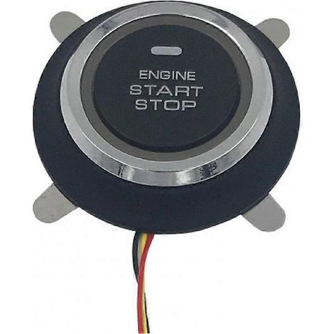 Sistemas prácticos de arranque de llaves para automóviles. Llave con botón pulsador. Interruptor de arranque ABS. Fácil de instalar/quitar. Interruptor de arranque/parada del motor de 12 V de alto ren (1/5)