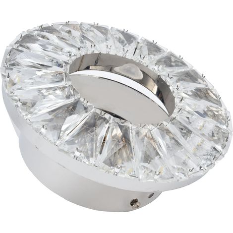 Applique murale LED en cristal 85–265 V, 2000 lm, avec détecteur de mouvement pour couloir, salle de bain, hall, restaurant. (1/5)