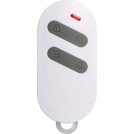 1 Fernbedienung – Drahtlose Alarmanlage – Kompatibel mit CX1 Plus und CX2 Plus – Fernaktivierung und -deaktivierung – Für den Innen- und Außenbereich geeignet – Schwarz – 8 x 4 cm (1/4)