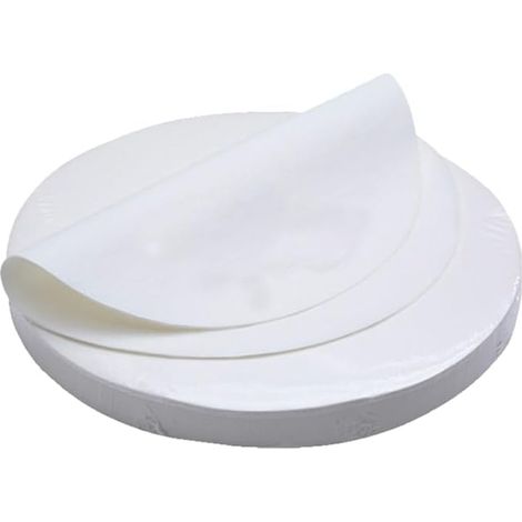 Papier Cuisson Rond Antiadhésif 500 Feuilles Feuilles De Papier Parchemin Pour Friteuse À Air Grillade Pâtisserie Résistant À L'Humidité Et À L'Huile 20.00 X 20.00 cm (1/5)