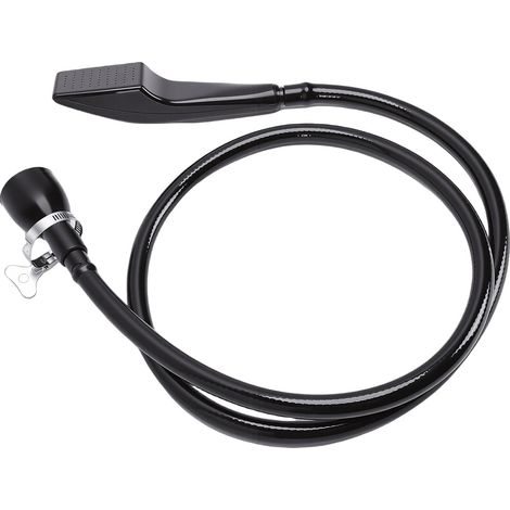 Tuyau de douchette portable en caoutchouc pour lavabo, idéal pour laver les cheveux des animaux, rincer les légumes et laver les cheveux des animaux. Longueur : 1,5 m (4,92 pi). (1/5)