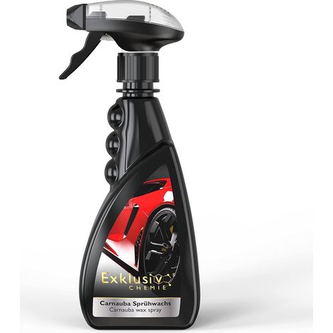 Cire en spray Carnauba Cire en aérosol pour voitures Cirage de voiture pour la brillance et la protection Poli haute brillance Scellant à cire automobile 500 ml (1/5)