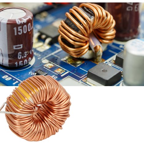 Lot de 20 inductances toriques 5026 330UH 3A, fil de cuivre haute qualité, bobine pour circuit imprimé PCB, composants électroniques fiables (1/5)
