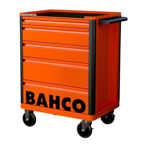 CARRO 5 CAJONES, GRIS -BAHCO - BAHCO