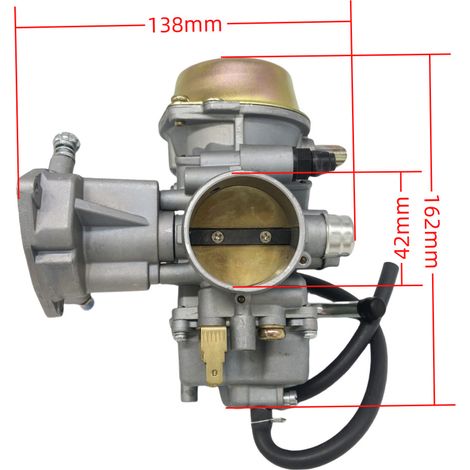 Le carburateur PD42J-4 est compatible avec le modèle YXR660 (2004-2007). PD42J-4 606-050
