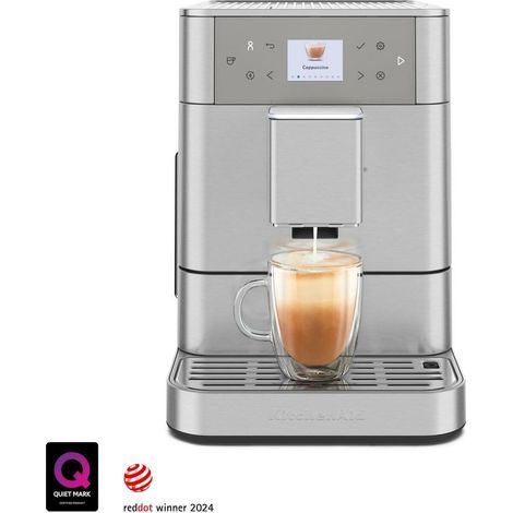 Cafetera automática KitchenAid KF6. Color: Acero cepillado. (1/4)
