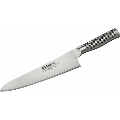 Global coltello cuoco G-16 Profi monoblocco 24 cm (1/4)