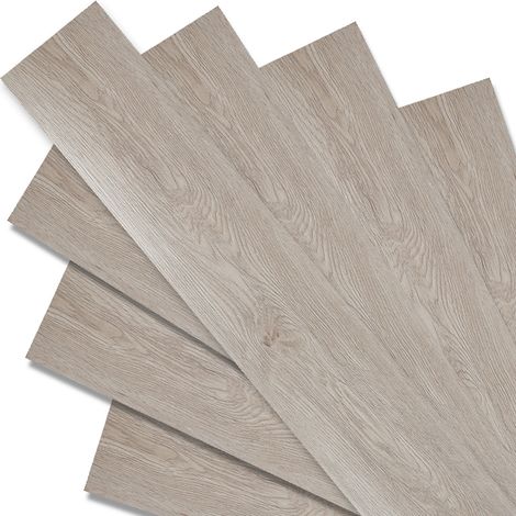 Wolketon ca.4m² Vinylboden Eiche White Oak Selbstklebend Vinyl Laminat