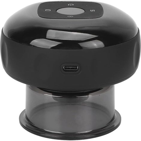 Appareil de massage électrique à ventouses avec vibration et lumière rouge, rechargeable (1/5)