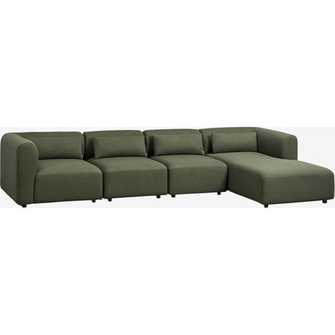 Sofá modular chaise longue derecho de 4 piezas Fogler SKLUM (1/5)