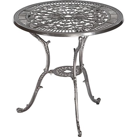 Lugano Tisch Ø 70cm Aluminiumguss