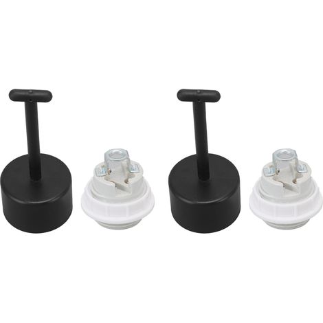 Douille E26 en céramique ignifugée, standard à vis, pour ampoules incandescentes et LED (1/5)