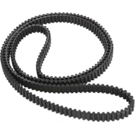Courroie de distribution pour tondeuse à gazon compatible avec les modèles John Deere M150717, LT133, LT155, LT160, LT166, LT170, LT180 et X324 Edition B (1/3)