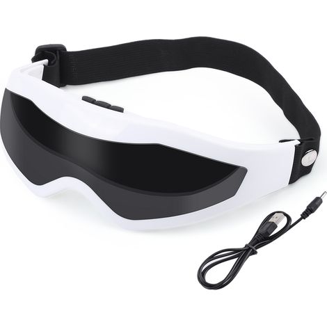 Masque oculaire électrique USB à aimant vibrant anti-fatigue, soin anti-rides, protection des yeux, appareil de massage. (1/5)