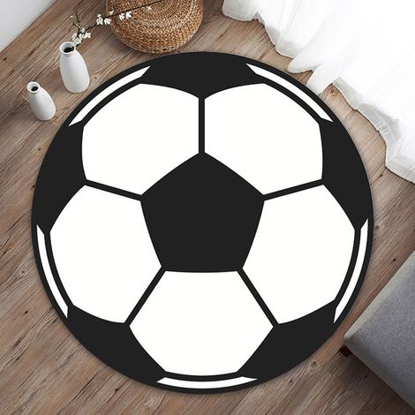 Tapis de sol rond antidérapant, lavable, pour chaise Rotray, chambre à coucher, 40 cm (1/5)