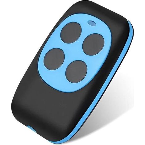 Telecommande Universelle Portail télécommande garage Code Fixe Bip Portail Universelle Sans Fil Compatible 4 Boutons Touches Copieuse pour Porte de Garage et Voiture (1/3)