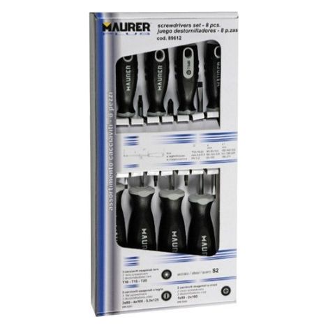 Ensemble tournevis maurer 8 pièces professionnel