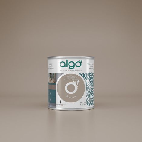 Peinture pour Meuble - Brun Gris - 0.5L / Mat
